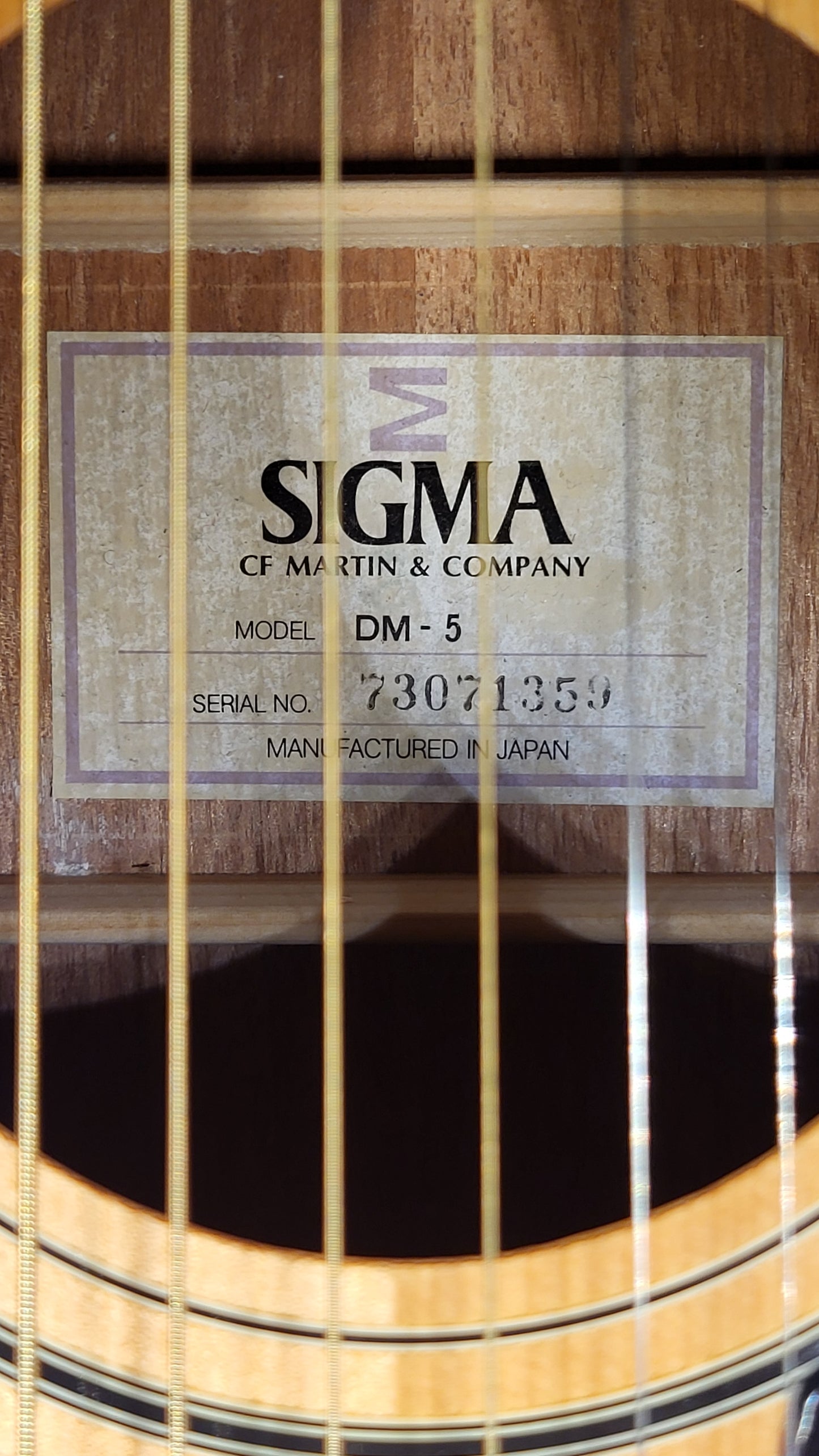 Sigma (C.F. Martin) DM-5