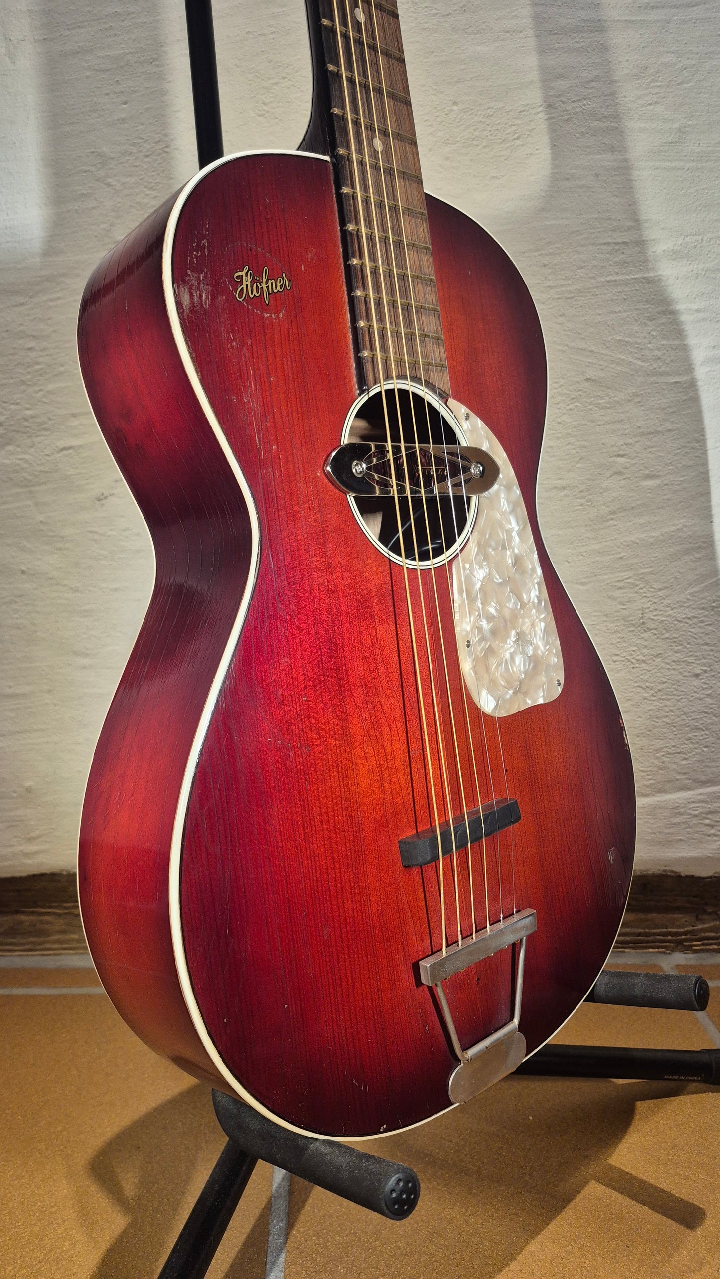Rubber Bridge Conversion Höfner 520 1950s
