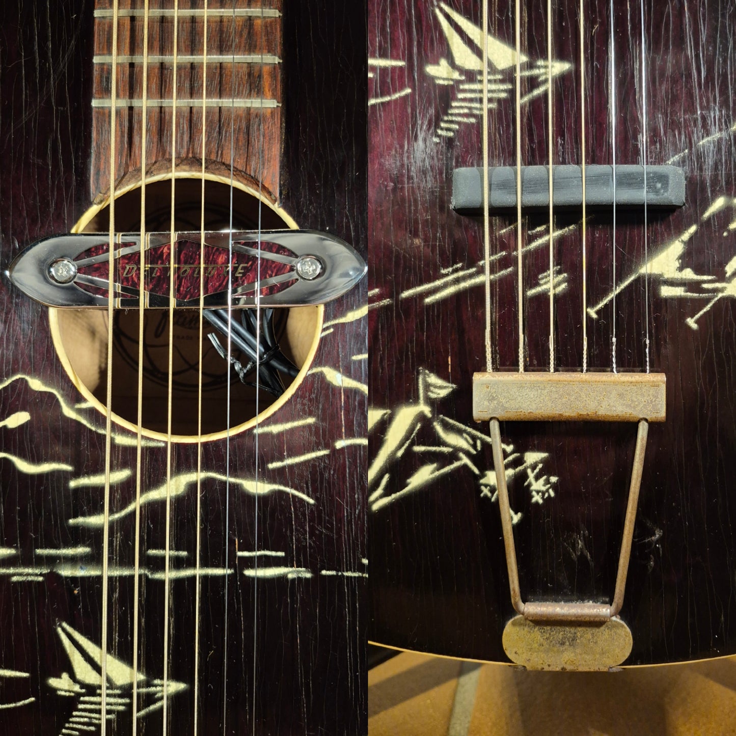Rubber Bridge Conversion Framus 5/3 Camping 1950s