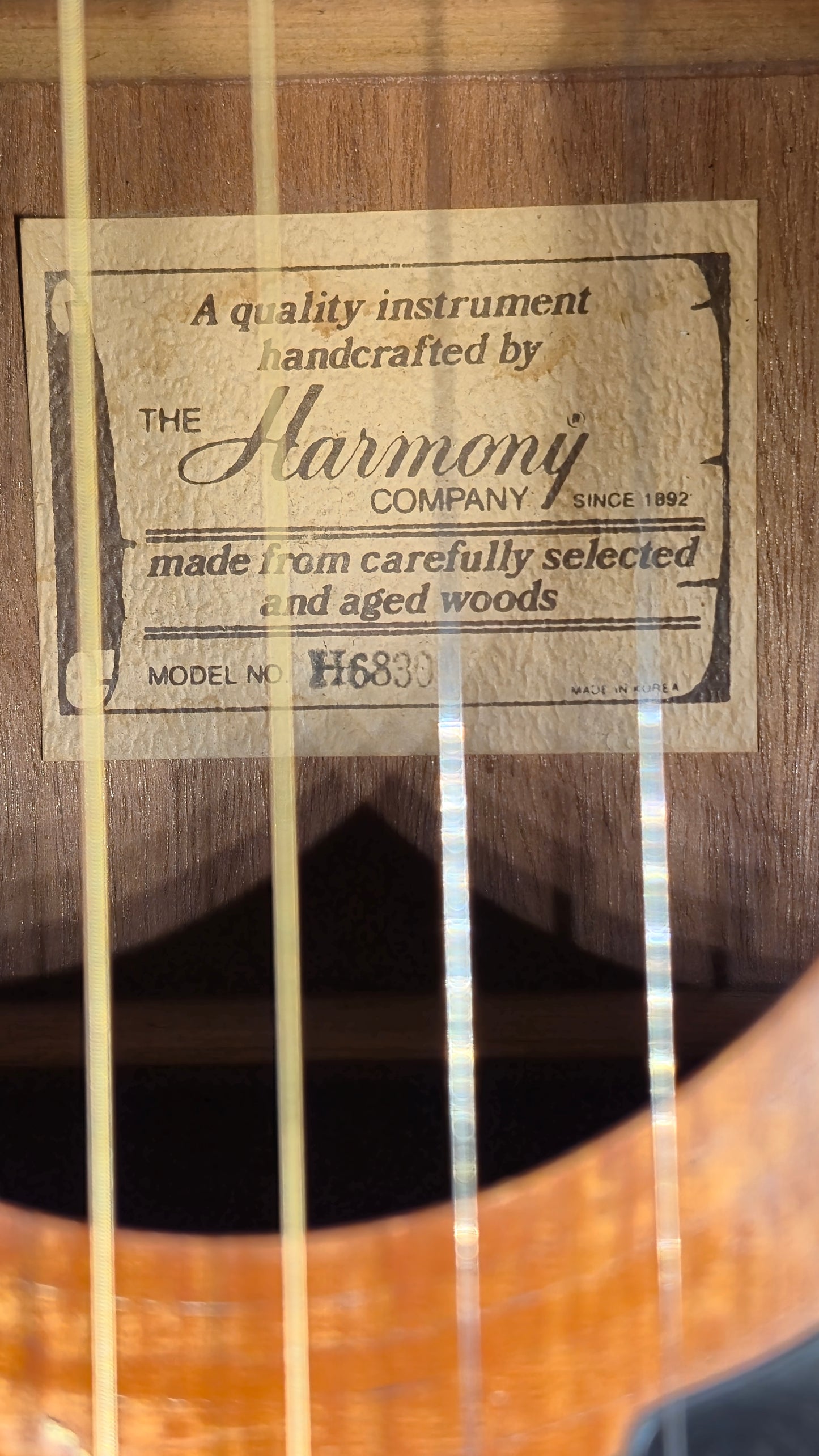 Harmony H6830 1980er
