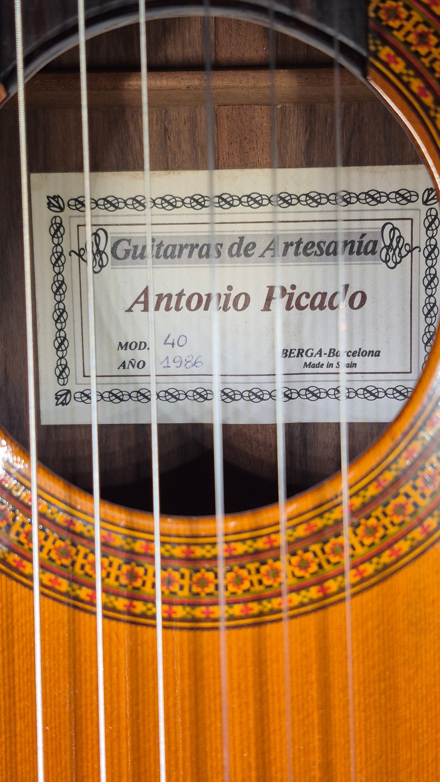 Antonio Picado 40 1986