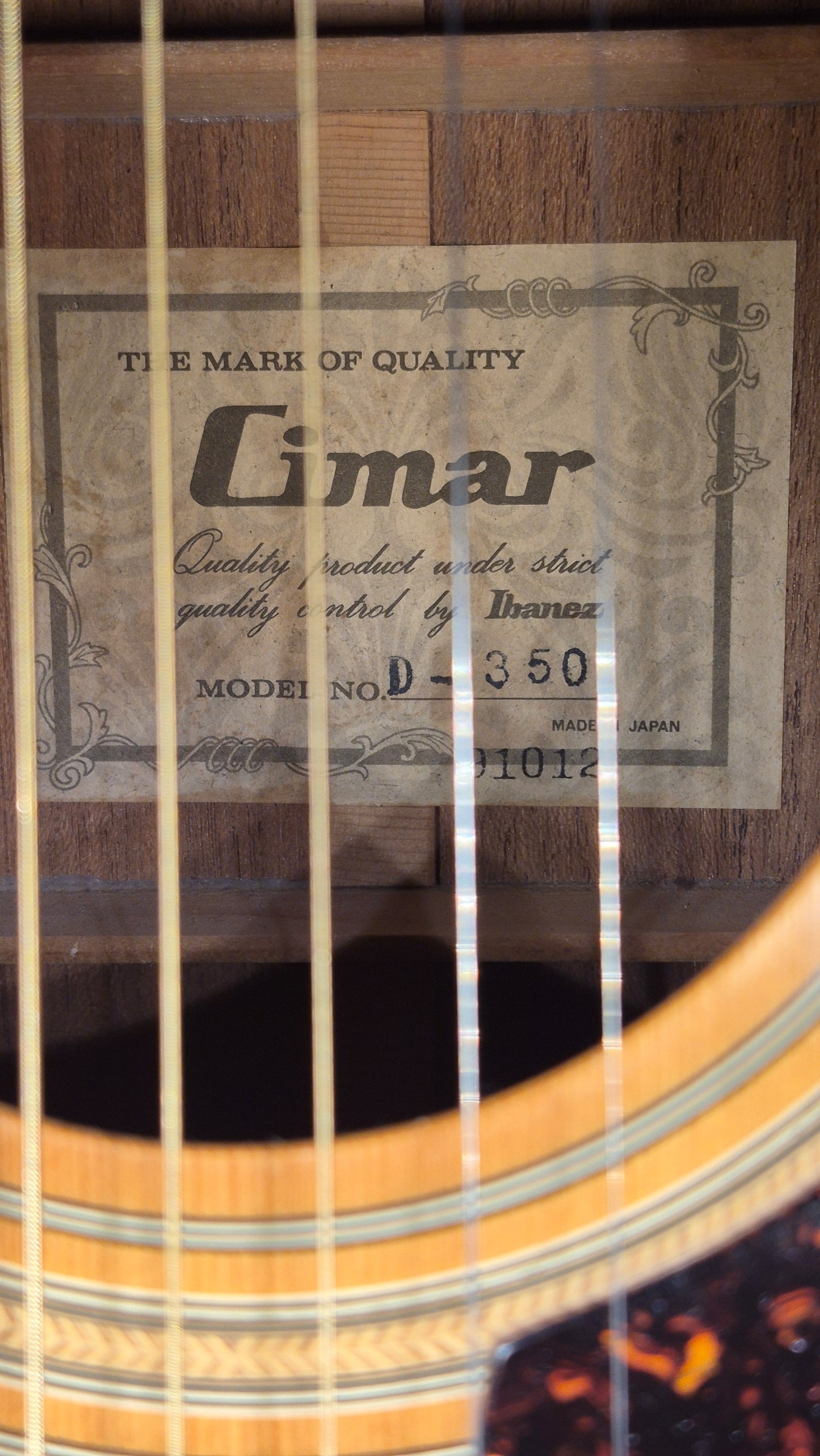 Cimar (Ibanez) D-350
