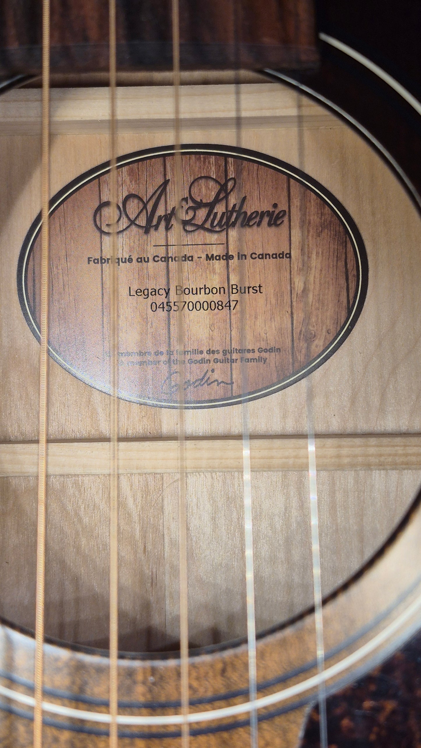 Art & Lutherie Legacy Burbon Burst