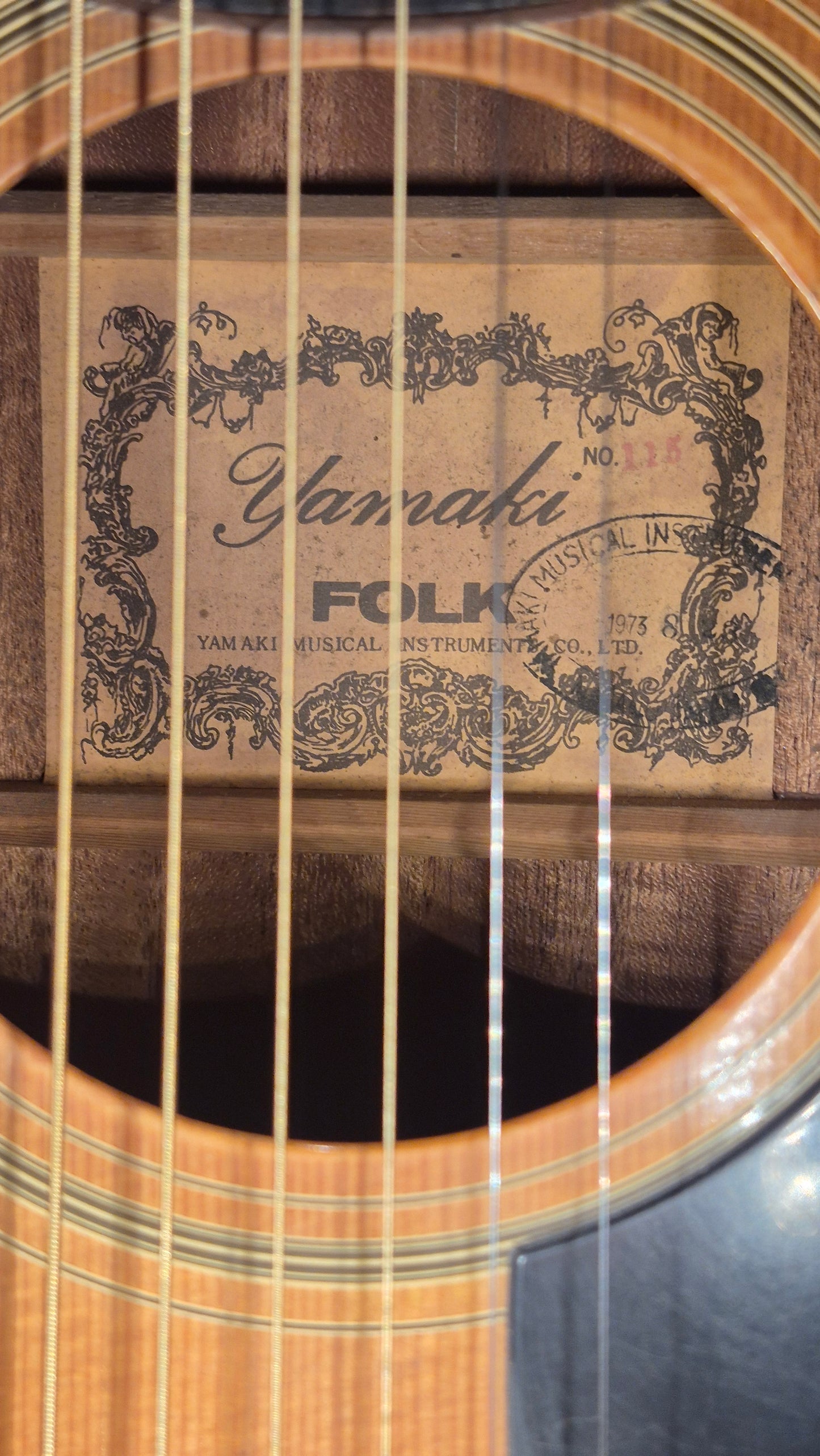 Yamaki (Daion) Folk 115 1973