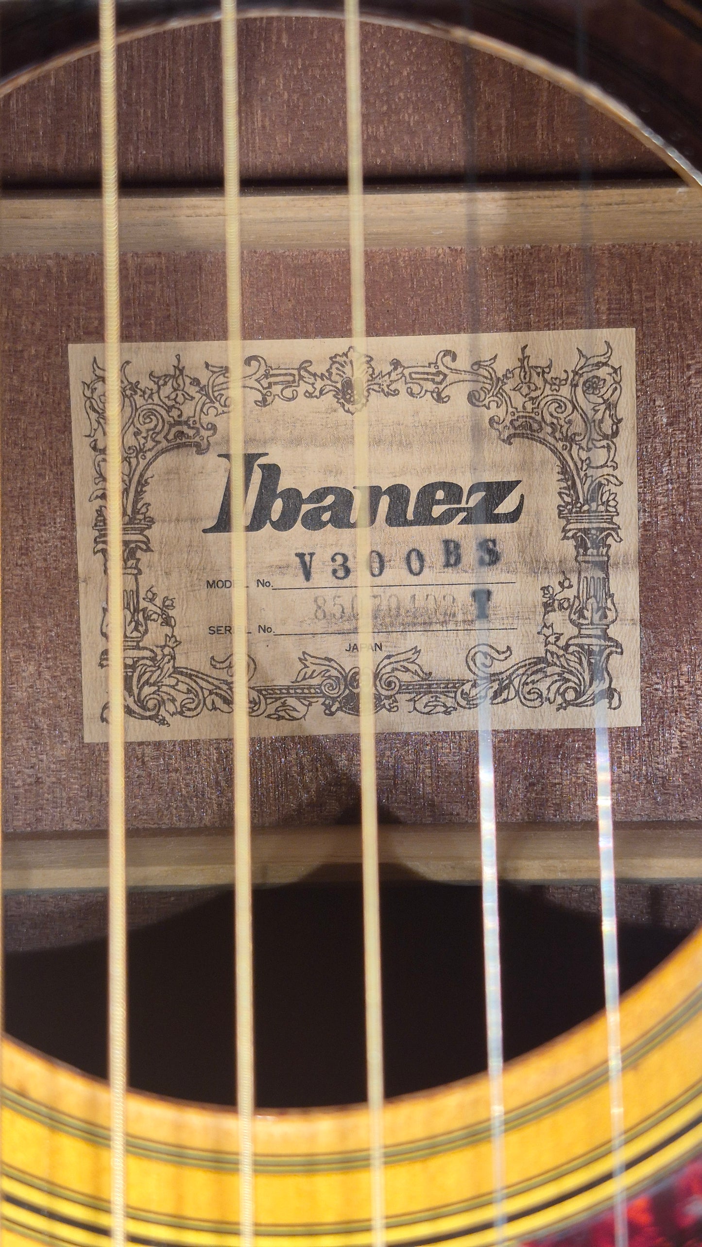 Ibanez V300BS 1985