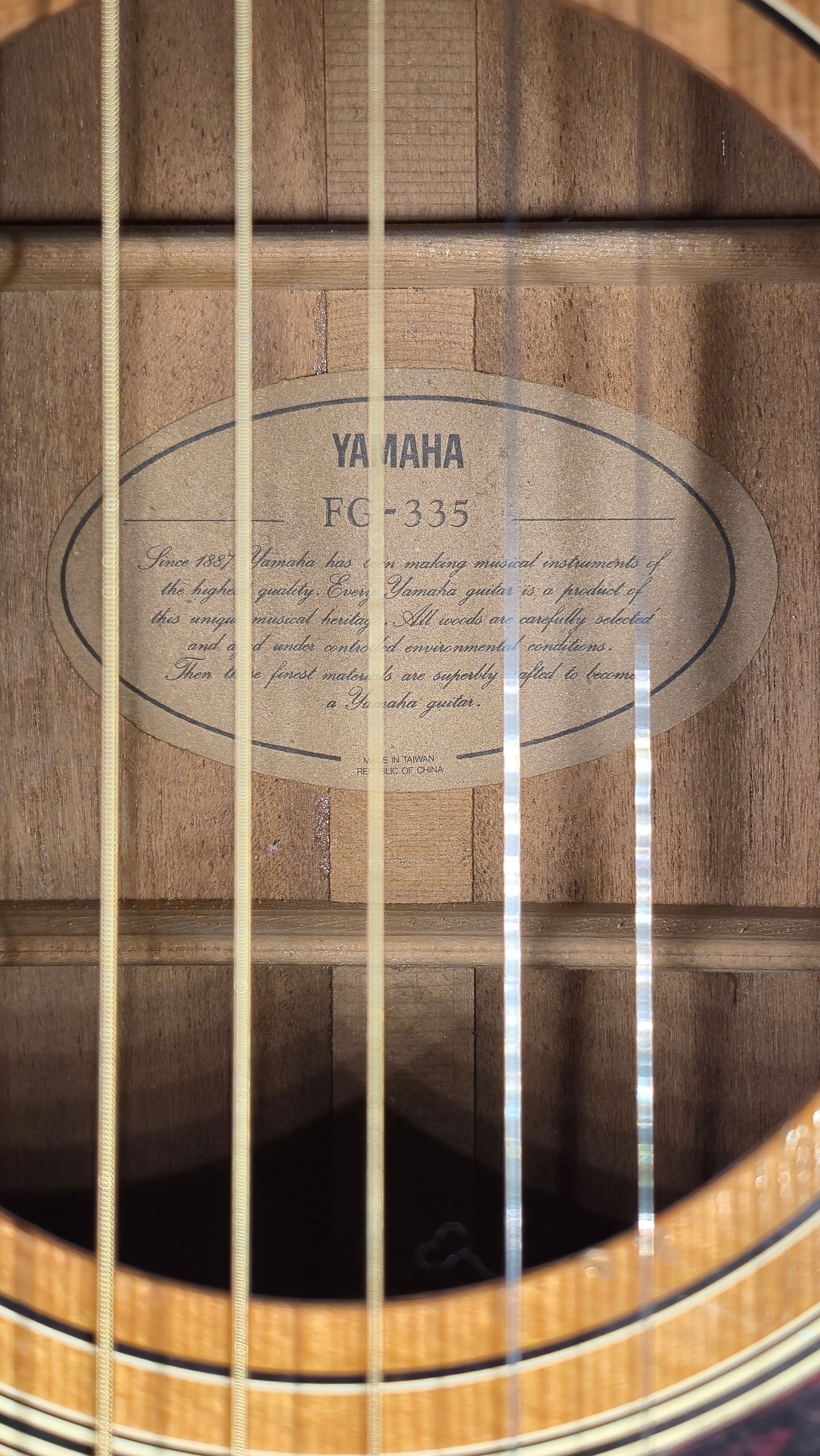 Yamaha FG-335 1977 - 1981