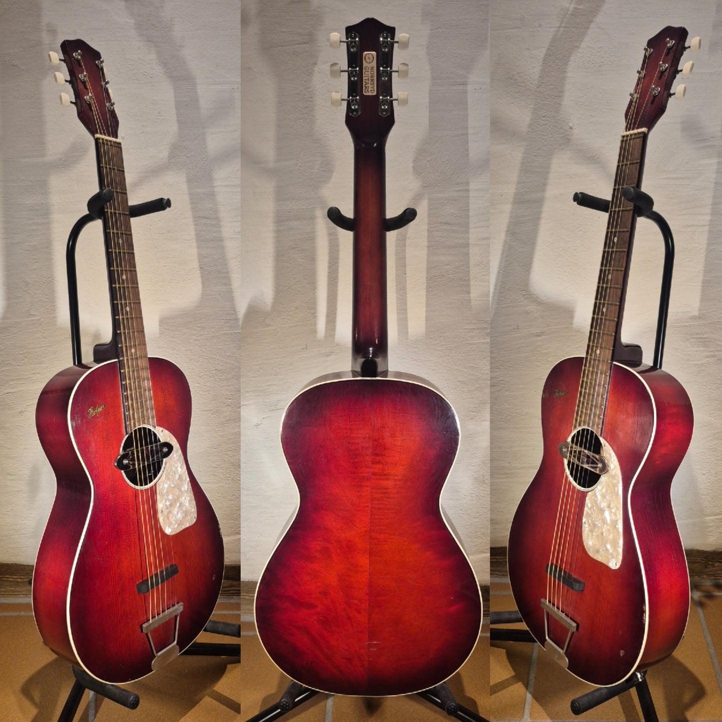 Rubber Bridge Conversion Höfner 520 1950s