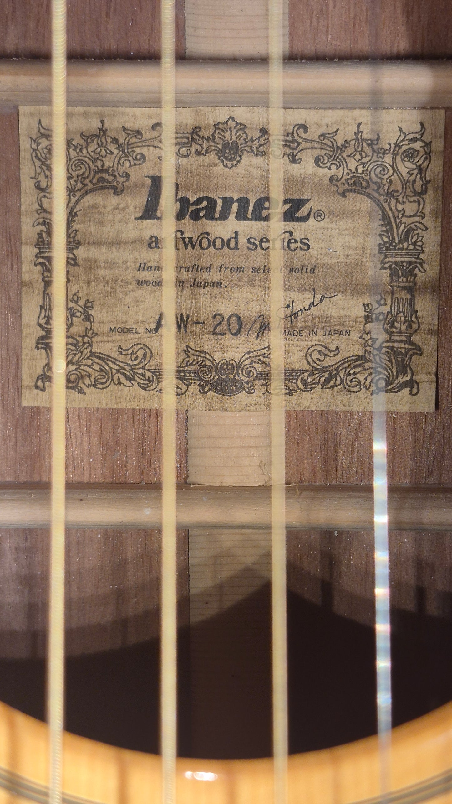 Ibanez Artwood AW-20 1980