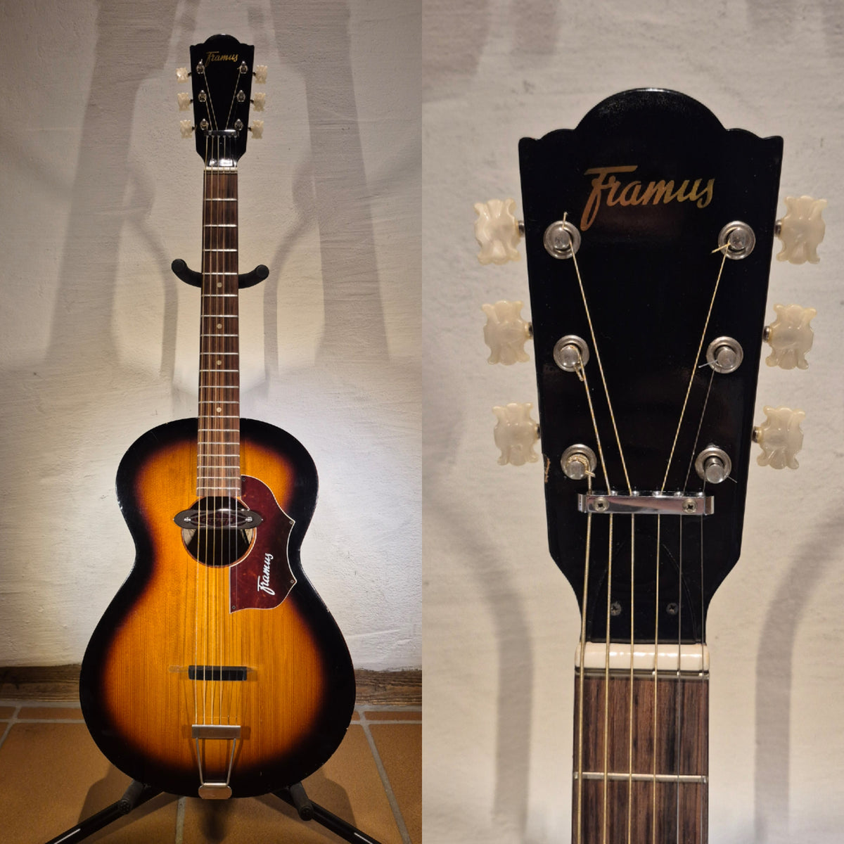 Rubber Bridge Conversion Framus 5/1-50 Amateur 1968