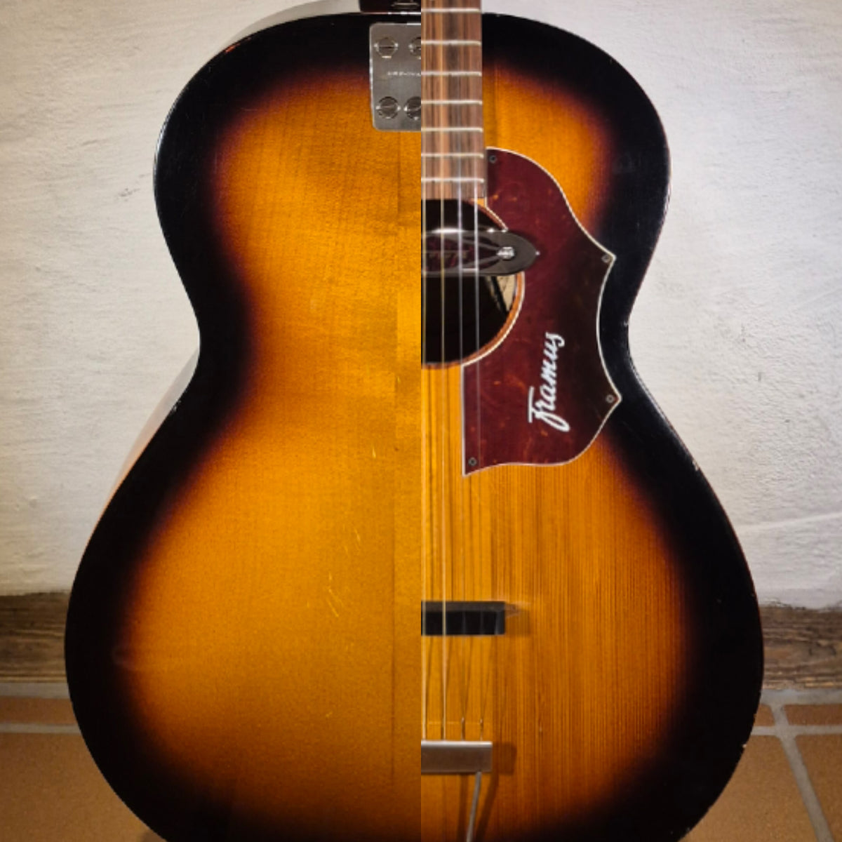Rubber Bridge Conversion Framus 5/1-50 Amateur 1968