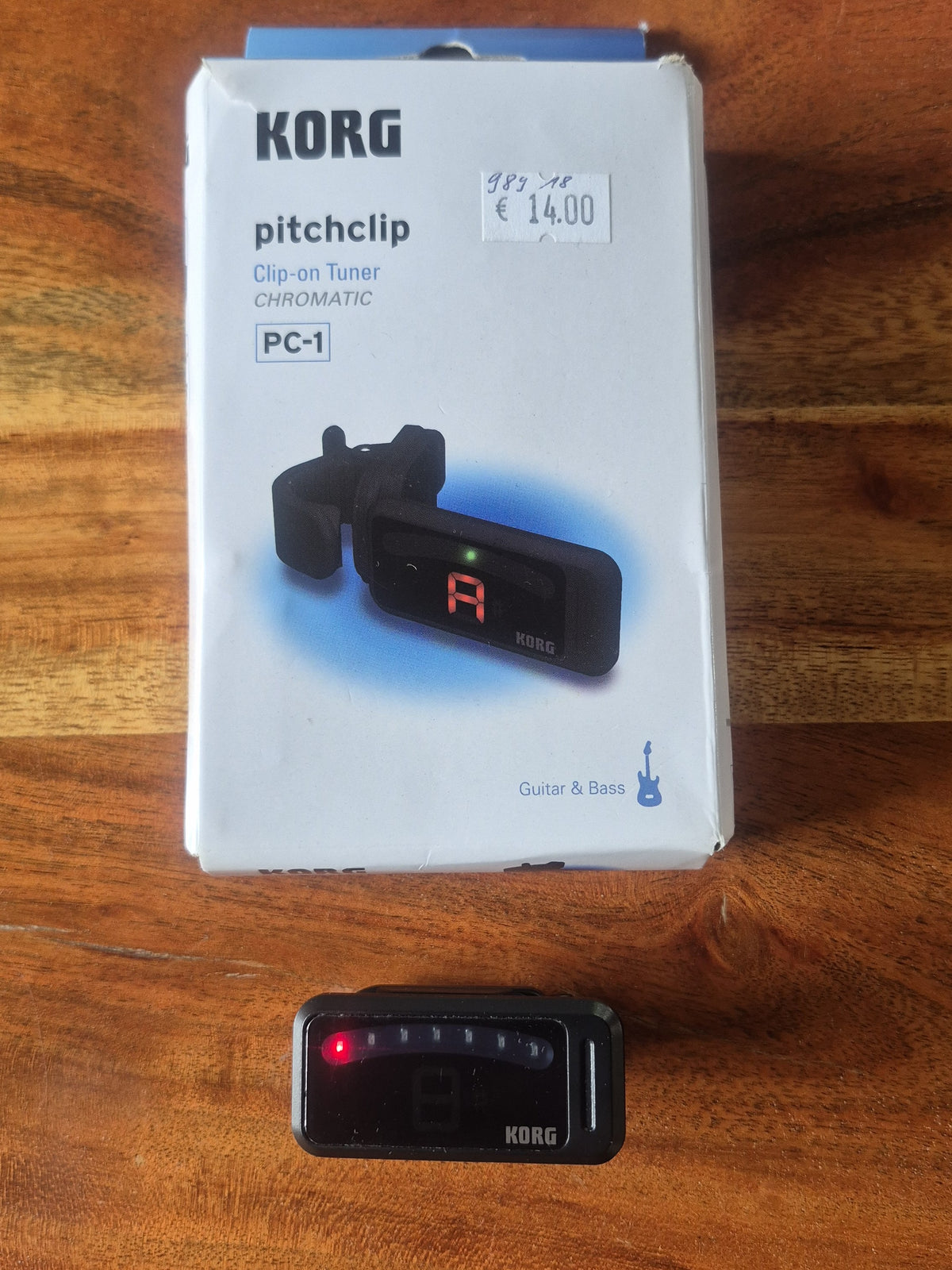 Stimmgerät Korg Pitchclip PC-1