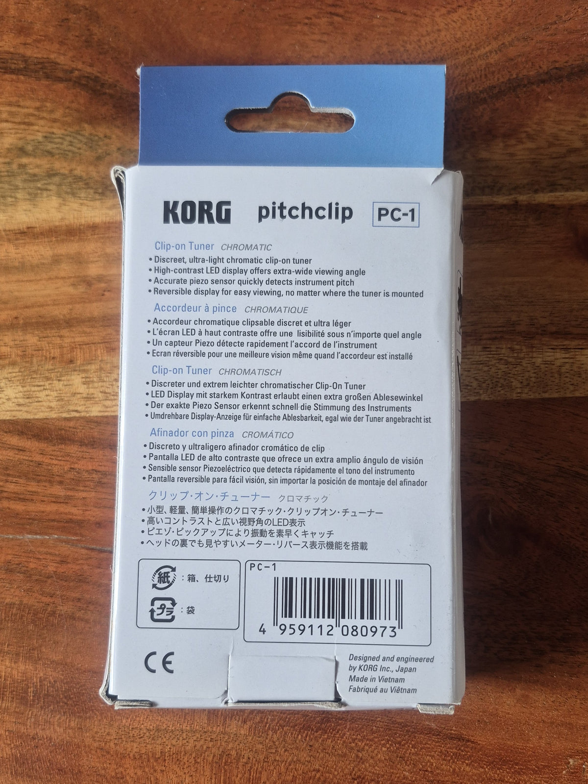 Stimmgerät Korg Pitchclip PC-1